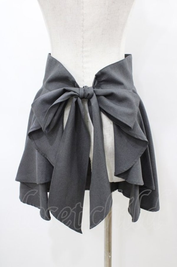 画像2: ALICE and the PIRATES / Double faced Saint sisterエプロン Free グレー H-26-04-04-1031-PA-SK-NS-ZH (2)