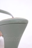 画像4: an another angelus / レースカットワークサンダル L/24.5cm~25.cm GREEN H-26-04-04-1002-CA-SH-NS-ZH (4)