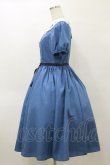 画像3: Melody BasKet / チュールレースジャボワンピース M ブルー H-26-04-04-074-LO-OP-KB-ZH (3)