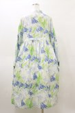 画像2: merry jenny / fog flowerシャツワンピース  ブルー H-26-04-04-075-LO-OP-KB-ZH (2)