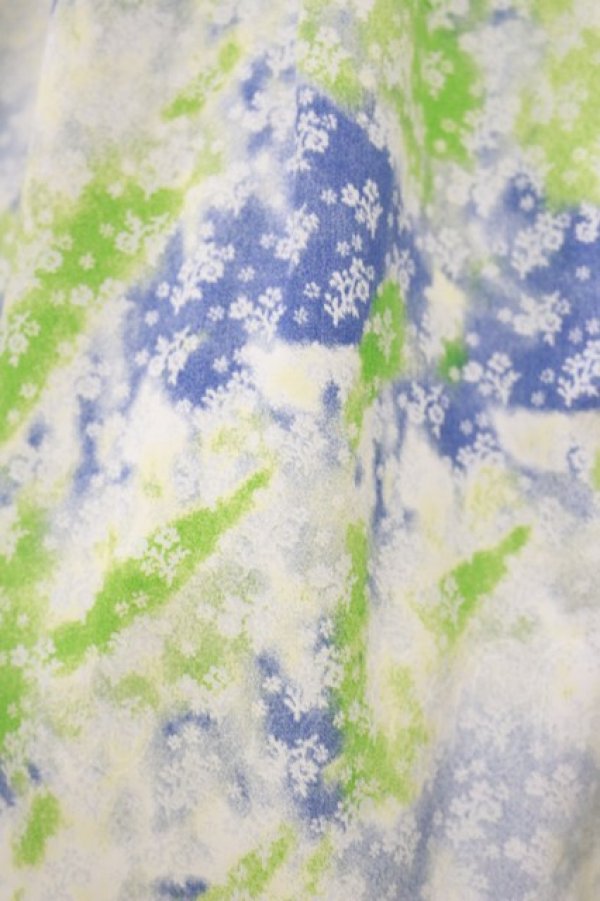 画像3: merry jenny / fog flowerシャツワンピース  ブルー H-26-04-04-075-LO-OP-KB-ZH (3)