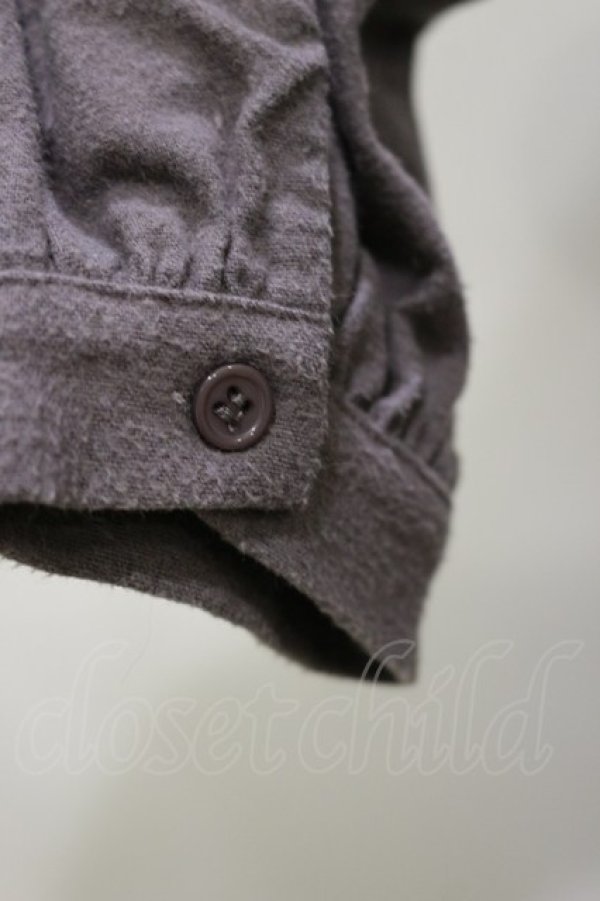 画像3: merry jenny / bearポケットシャツワンピース  ラベンダー H-26-04-04-077-LO-OP-KB-ZH (3)