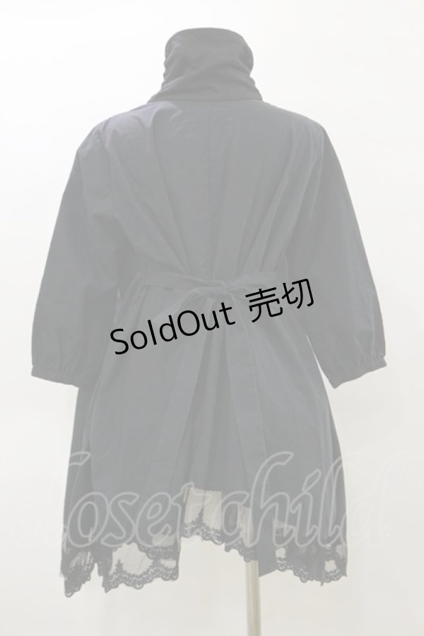 画像2: GRAMM / レイヤード風ワンピース  黒 H-26-04-04-081-HN-OP-AK-ZH (2)