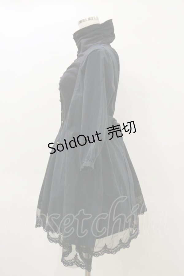 画像3: GRAMM / レイヤード風ワンピース  黒 H-26-04-04-081-HN-OP-AK-ZH (3)