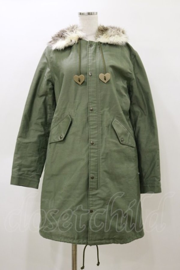 画像1: MILK / MODSコート  カーキ H-26-04-04-082-ML-CO-KB-ZH (1)