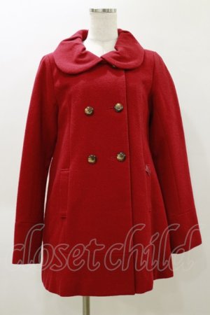 画像: Emily Temple cute / バックリボンPコート  レッド H-26-04-04-083-ET-CO-KB-ZH