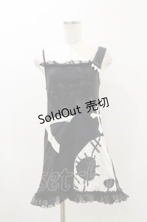 画像1: HANGRY&ANGRY / ANGRYキャミソール  黒 H-26-04-04-012-HN-TO-AK-ZH (1)