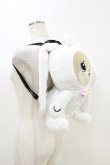 画像2: NieR Clothing / NIER×ちぃたんコラボデザインぬいぐるみリュック  白 H-26-04-04-002-PU-BG-AK-ZH (2)
