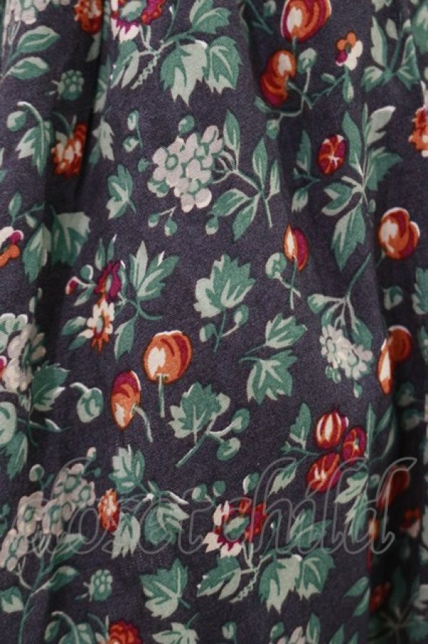 画像4: Jane Marple / Wild cherryスカラップスカート M ネイビー H-26-04-05-036-JM-SK-KB-ZH (4)