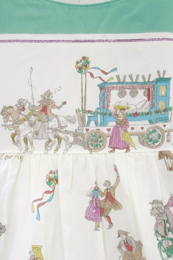 画像4: Jane Marple / Anniversary paradeストラップドレス  ジェイド H-26-04-05-039-JM-OP-KB-ZH (4)