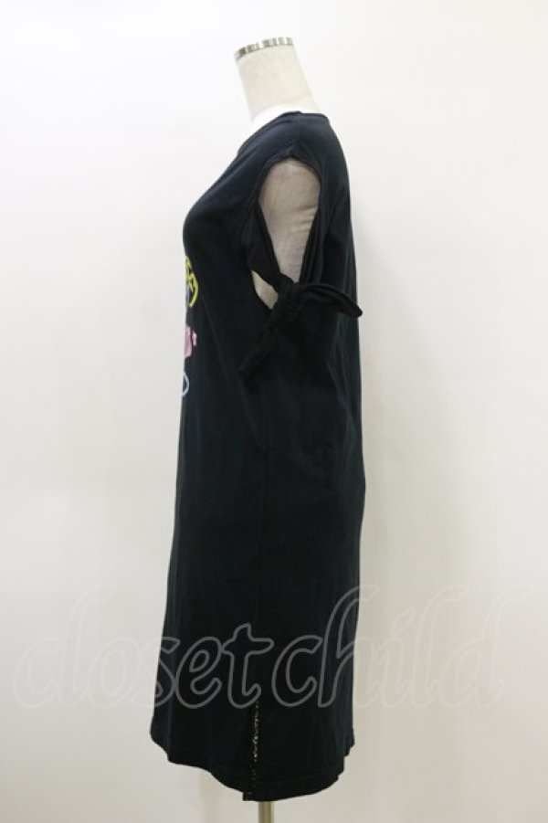 画像3: mmts / ネオンワンピース  ブラック H-26-04-05-046-PU-OP-KB-ZH (3)