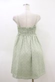 画像2: Emily Temple cute / ポンポンジャガードノースリーブワンピース  ミントグリーン H-26-04-05-048-ET-OP-KB-ZH (2)