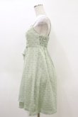 画像3: Emily Temple cute / ポンポンジャガードノースリーブワンピース  ミントグリーン H-26-04-05-048-ET-OP-KB-ZH (3)