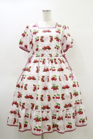 画像: Melody BasKet / Fresh Cherryスクエアネックワンピース M ピンク H-26-04-05-058-LO-OP-KB-ZH