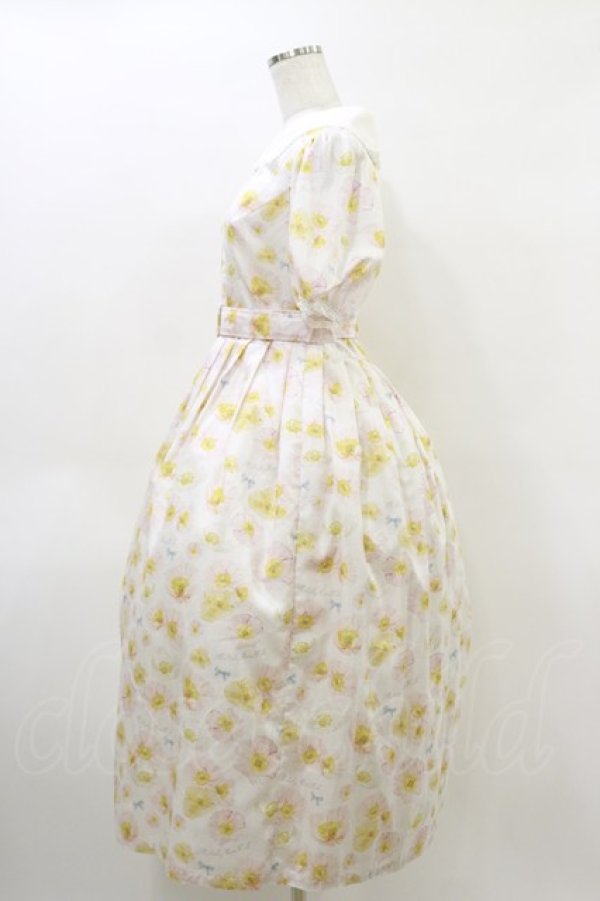 画像3: Melody BasKet / Blooming poppyフロントボタンワンピース  ピンク H-26-04-05-064-LO-OP-KB-ZH (3)