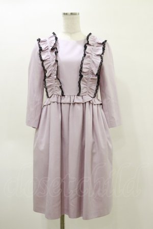 画像: MILK / フリル・ド・ドレス  ラベンダーピンク H-26-04-05-075-ML-OP-KB-ZH