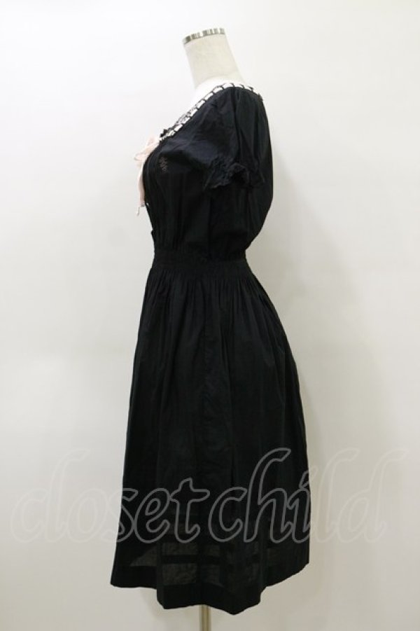 画像3: Katie / NO COUNTRY puff dress  ブラック H-26-04-05-077-LO-OP-KB-ZH (3)