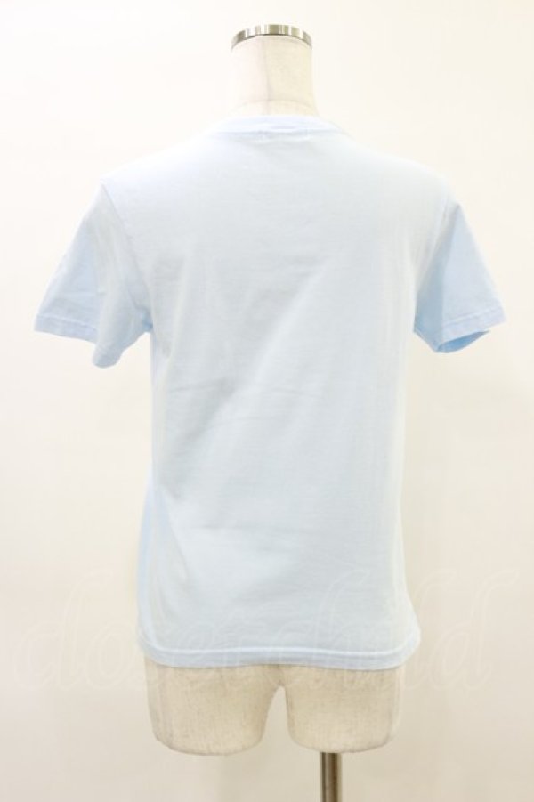 画像2: MILK / メタリックロゴTee  サックス H-26-04-05-014-ML-TO-KB-ZH (2)