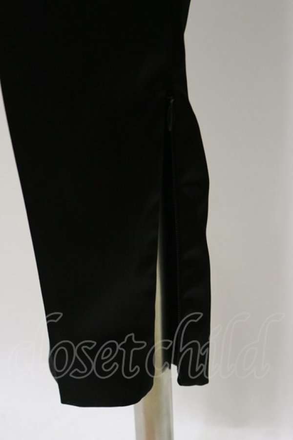 画像3: alice auaa / タックテーパードパンツ 4(約7号) ブラック H-26-04-05-024-AA-PA-KB-ZH (3)