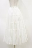 画像3: alice auaa / ティアードスカート 3(約9号) 白 H-26-04-05-032-AA-SK-KB-ZH (3)
