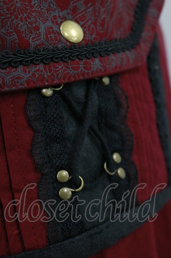 画像4: Desoro Works / 琉球浪漫物語ぷりーつすかーと  赤 H-26-04-05-035-GO-PA-AK-ZH (4)