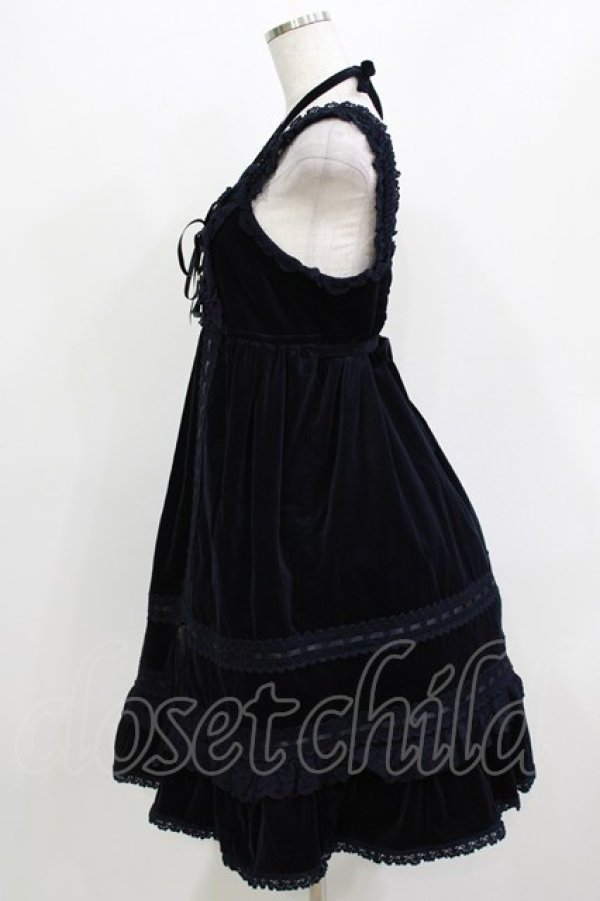 画像2: BABY,THE STARS SHINE BRIGHT / 別珍ベビードールジャンパースカート Free ネイビー H-26-04-06-003-BA-OP-NS-ZH (2)