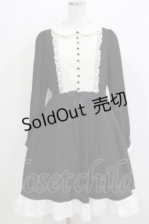 画像: axes femme POETIQUE / ヨーク切替ワンピース M ブラック H-26-04-06-025-AX-OP-NS-ZH