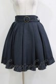 画像1: Kurumi Collaboration / フレアマリンアカデミアスカート L ネイビー H-26-04-06-027-GO-SK-NS-ZH (1)