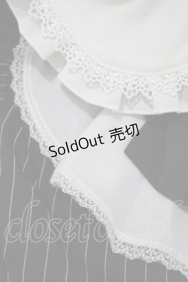 画像5: Secret Honey / 取り外しラッフル付きセットアップ Free ブラック H-26-04-06-030-CA-OP-NS-ZH (5)