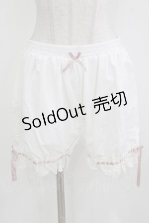 画像: Kurumi Collaboration / Fairy’s Bouquetドロワーズ LL オフ/ピンク H-26-04-06-031-GO-PA-NS-ZH