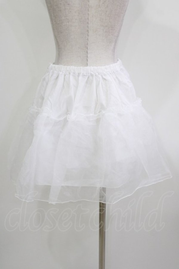 画像3: Catherine Cottage / オーガンジーパニエ Free/42cm丈 オフ H-26-04-06-034-LO-SK-NS-ZH (3)