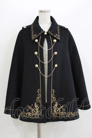 画像: To Alice / 魔法学園マントコート M ブラック H-26-04-06-035-LO-CO-NS-ZH