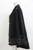 画像2: To Alice / 魔法学園マントコート M ブラック H-26-04-06-035-LO-CO-NS-ZH (2)