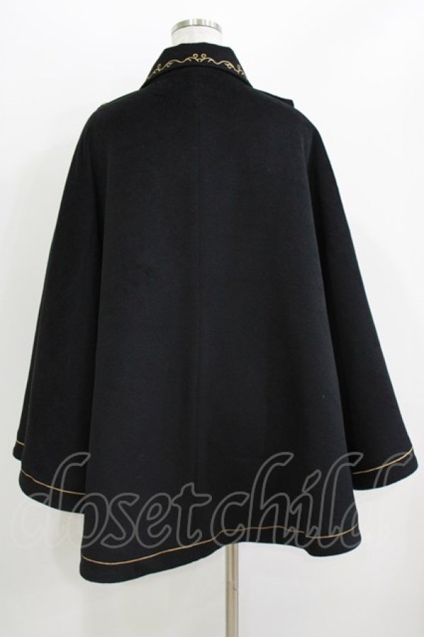 画像3: To Alice / 魔法学園マントコート M ブラック H-26-04-06-035-LO-CO-NS-ZH (3)