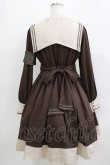 画像3: Amavel / Antique Emblemワンピース Free ブラウン H-26-04-06-004-CA-OP-NS-ZH (3)
