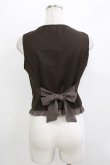 画像3: axes femme POETIQUE / 懐中時計刺繍ベスト M ブラウン H-26-04-06-036-AX-TO-NS-ZH (3)