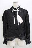 画像1: Eri Aino's collaboration / シャーロットの水曜日ブラウス LL ブラック H-26-04-06-038-PU-BL-NS-ZH (1)