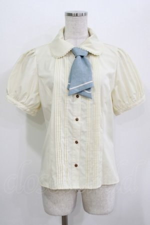 画像: Kurumi Collaboration / マリンアカデミアブラウス L アイボリー H-26-04-06-039-GO-BL-NS-ZH