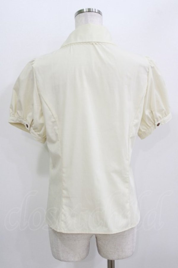 画像3: Kurumi Collaboration / マリンアカデミアブラウス L アイボリー H-26-04-06-039-GO-BL-NS-ZH (3)