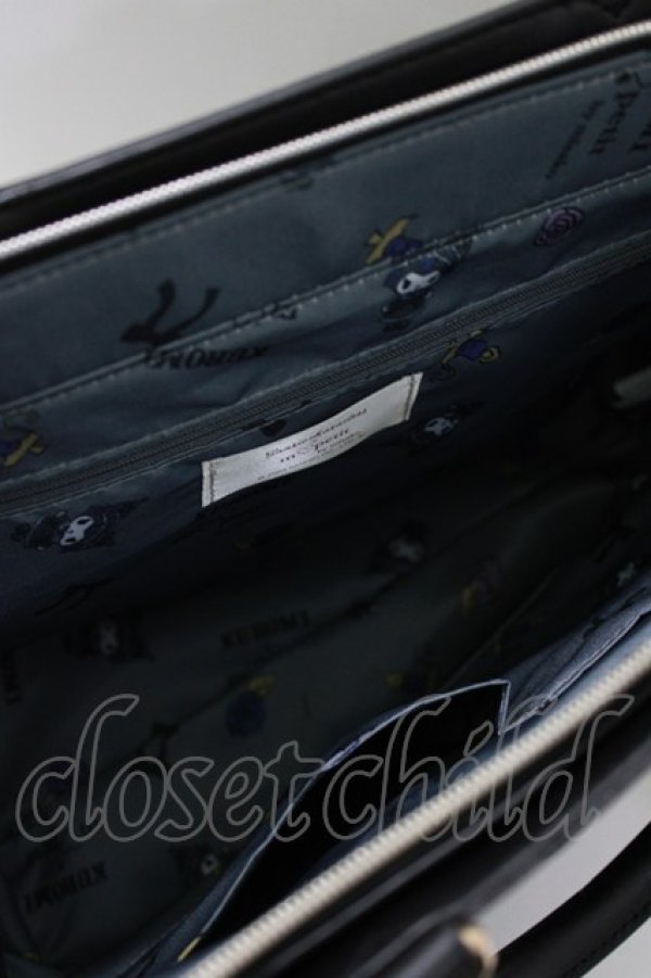 画像4: m petit by misako / サンリオキャラクターズコラボ クロミ ショルダーバッグ  ブラック H-26-04-06-046-LO-BG-NS-ZH (4)