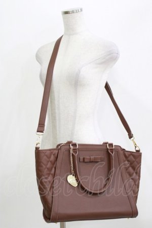 画像: m petit by misako / サンリオキャラクターズコラボ キキララショルダーバッグ  ブラウン H-26-04-06-047-LO-BG-NS-ZH