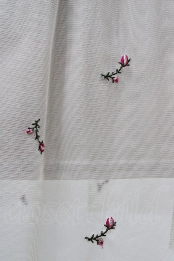 画像3: F i.n.t / ローズ総刺繍チュールワンピース Free BEIGE H-26-04-06-1031-0-OP-NS-ZH (3)