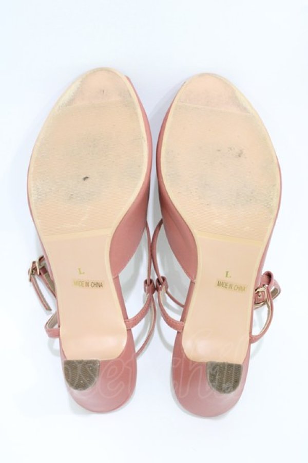 画像3: an another angelus / レースカットワークサンダル L/24.5cm~25cm PINK H-26-04-06-1004-CA-SH-NS-ZH (3)