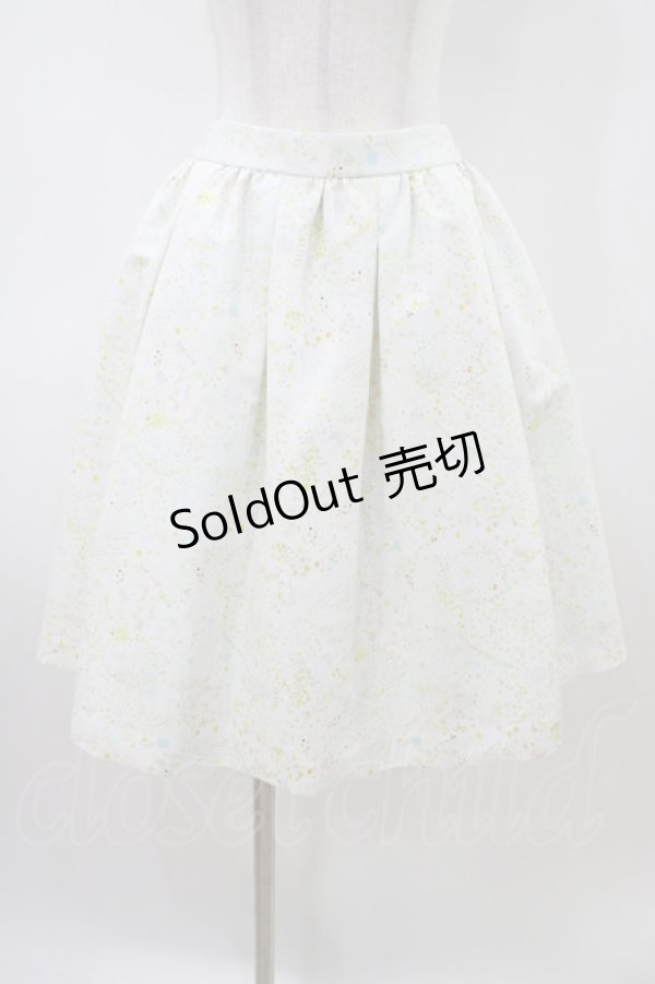 画像1: Franche Lippee / キキララコラボ/スカート M オフ H-26-04-06-1043-LO-SK-NS-ZH (1)