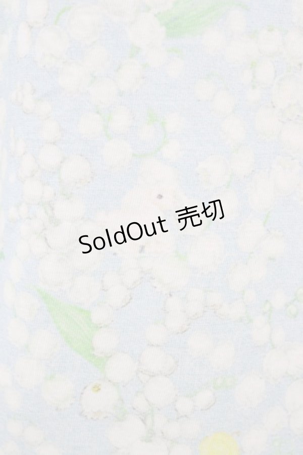 画像3: Franche Lippee / すずらん柄トップス M サックス H-26-04-06-1044-LO-TO-NS-ZH (3)