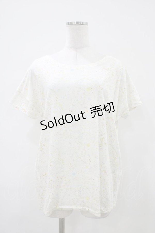 画像1: Franche Lippee / キキララコラボ/トップス M オフ H-26-04-06-1045-LO-TS-NS-ZH (1)