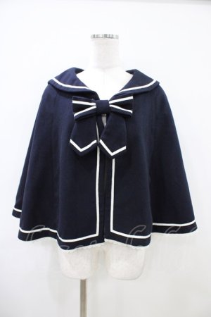 画像: Secret Honey / セーラーマント Free ネイビー H-26-04-06-1048-CA-CO-NS-ZH