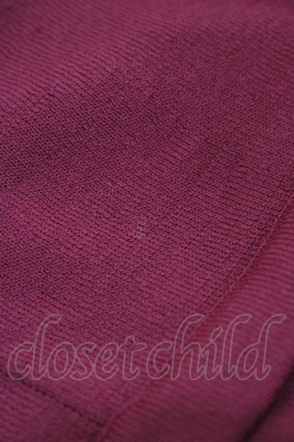 画像5: an another angelus / チェーン付きダブル釦2wayケープニット Free RED H-26-04-06-1051-CA-TO-NS-ZH (5)