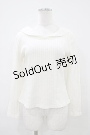 画像: LIZ LISA / セーラーニットトップス Free オフ H-26-04-06-1057-LO-TO-NS-ZH