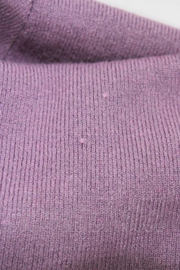 画像4: an another angelus / 袖口リボンチョーカーニットプルオーバー Free MAUVE H-26-04-06-1058-CA-TO-NS-ZH (4)